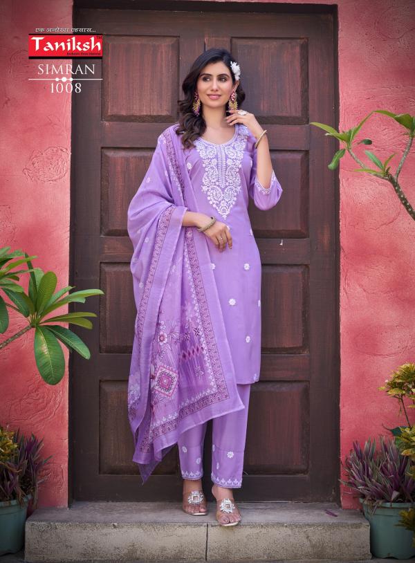 Taniksh Simran Vol 1 Rayon Kurti Bottom With Dupatta